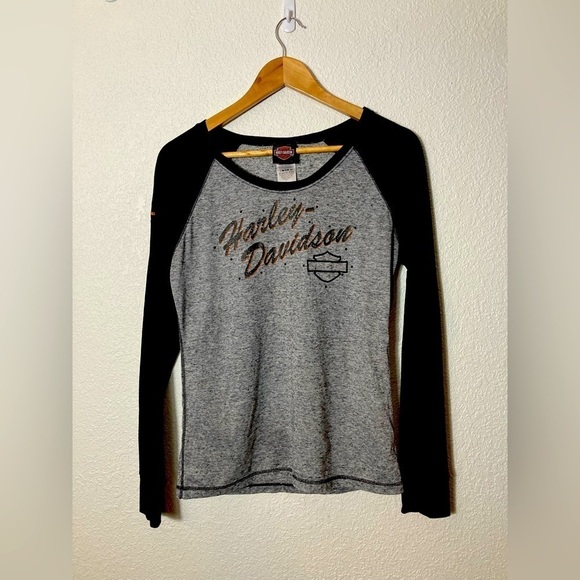 Harley Davidson long sleeve tshirt - Picture 1 of 7